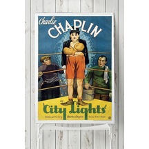 Charlie Chaplin City Light Film Afişi Poster 3
