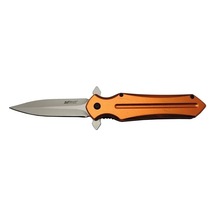 Mtech 4222 Turuncu Kamp Çakı 21cm- Yarı Otomatik, Kemerlikli
