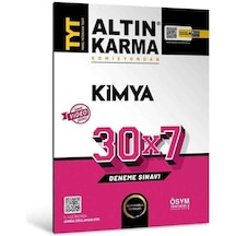 Altın Karma 2024 Tyt Kimya 30x7 Deneme Sınavı