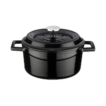 Lava Döküm Yuvarlak Tencere Trendy 14 CM