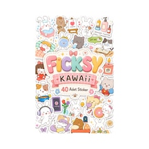 Kawaii Öz Bakım Günlük Rutin Sticker Seti - 35 Adet Etiket Çıkartma Diğer
