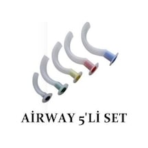 Airway 5'Li  Set Çok Renkli