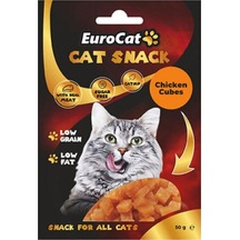 Eurocat Chicken Cubes Kedi Ödül Maması 50 G