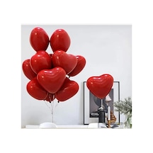 Kalpli Kırmızı Balon 25 Li Kırmızı Kırmızı