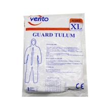 Vento Xl Guard Koruyucu Tulum Beyaz - Hafif - Non-woven Kumaş Boy: 179-187cm - Göğüs: 108-115cm 546 Çok Renkli