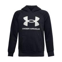 Under Armour Erkek Çocuk UA Rival Fleece Big Logo Kapüşonlu Üst 1357585-001