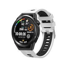 Butam Bilişim Huawei Honor Magic 2 46mm Krd-55 Uyumlu Kordon-beyaz-siyah