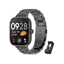 Bileklik Xiaomiredmi Watch 4 İle Uyumlu, Birinci Sınıf Paslanmaz Çelik Metal Ayarlanabilir Yedek Kayış, Kadın/erkek İçin