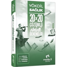 Modadil Yayınları Yökdil Sağlık Bilimleri 20X20 Mini  Denemeler