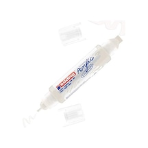 Edding 5400 Akrilik 3d Double Liner - Beyaz - 1 Çift Uçlu Akrilik Tüp - 2-3 Mm Ve 5-10 Mm Genişliğinde Çift Uç 0,15 L