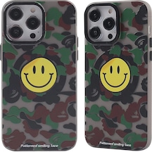 Newface - 317 - iPhone Uyumlu 13 Pro Max Kılıf Apollo Magneticsafe Desenli Kapak - Apollo Siyah - Csmo-tex - - 4