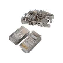 Powermaster Pm-2334 Metal Rj45 Cat5 100 Adet Metal Uç 8p/8c