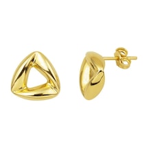 Bilezikci Temu Çivili Tasarım 14 Ayar Bayan Küpe 8692500277260