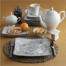 Güral Porselen Spinoza Reaktif 511 30 Parça Porselen Kahvaltı Tak