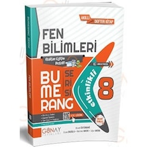 Günay 8. Sınıf Bumerang Etkinlikli Fen Bilimleri