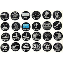 Lalizas  Panelleri Için Sticker 24Lü