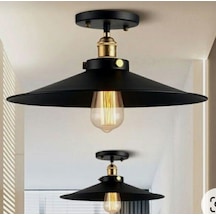 Mylights Rustik 40 Cm Metal Plofonyer Avize Tek Fiyatıdır