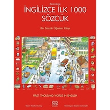 İngilizce İlk 1000 Sözcük - Bin Sözcük Öğreten Kitap - Heather Amery - 1001 Çiçek