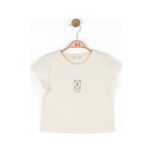 Xo Kids Kız Çocuk Tişort 8-14 Yaş 38352 Krem