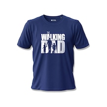 North Whiskers "the Walking Dad" Baskılı %100 Pamuklu Lacivert Babalar Günü Tişörtü Lacivert - 875692286 Lacivert - 875692286 Lacivert