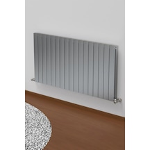 Alüminyum Radyatör 60x119 17 Dilim Mat Eloksal 0010 Gri Smyrna