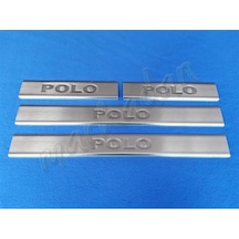 Vw Polo Krom Kapı Eşiği 2009-2017 4 Parça Paslanmaz Çelik (501406082)