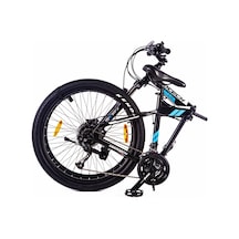 Geotech Fold Up 26d Pro 26 Jant 27vites Hd Katlanır Bisiklet 45 CM Mat Siyah - Mavi