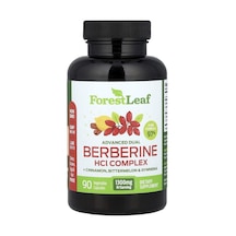 Forest Leaf, Advanced Dual Berberine Hcl Complex + Cinnamon, Bittermelon & Gymnema, 90 Vegetable Capsules Aromasız