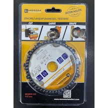 MEŞEM  Ahşap Oyma Diski Zincirli Testere 115 x 22 Mm