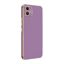 Samsung Uyumlu Galaxy A05 Kılıf Volet Luxury Seri Kamera Korumalı Silikon Kapak