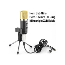 Last Voice Bm-300 Usb Tak Çalıştır Stodyo Kayıt Mikrofonu