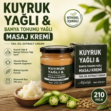 Naturia Kuyruk Yağlı Bamya Tohumu Yağlı Masaj Kremi 210 ML