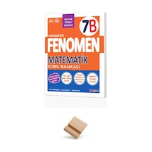 Fenomen 7. Sınıf Maarif 7b Serisi Matematik Soru Bankası + Telefon Standı