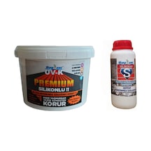 Su Yalıtım Çözüm Paketi Uv-K Premium Silikonlu 7.5 Kg Su Yalıtım
