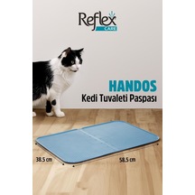 Reflex Care Handos Kedi Tuvaleti Paspası Lacivert 38,5 X 58,5 Cm