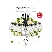Rosie Yasemin 7'li Çubuklu Oda Kokusu Seti 7 X 100 Ml Ferah Ve Zarif Çiçeksi Koku