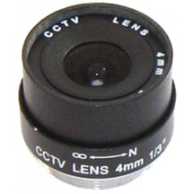 3Mk-Fl4 4Mm Cctv Sabit Iris Güvenlik Kamerası Lensi