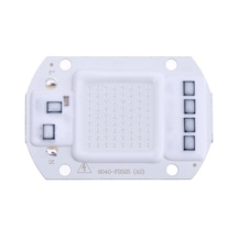 Mavi 220V Projektör Cob Led 50W Driver Çipli
