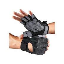 Bolivia's Halter Eldiveni, Workout Gloves, Premium Kalite Malzeme, Ter Emici Ve Nefes Alabilir, Avuç İçi Dolgulu, Erkek Ve Kadınlar İçin Uygun, Ağırlık Çalışma Ve Fitness İçin İdeal Açık Mavi