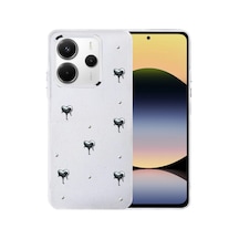 Xiaomi Redmi Note 14 4g Fiyonk Desenli Kapak - Desen 1 Diğer