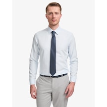 Pierre Cardin Erkek Açık Mavi Gömlek Desenli 50325354-vr003