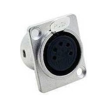 Uptech Kj117 Canon 5 Pin Xlr Dişi Şase Konnektör Tip