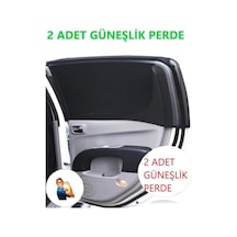 2 Adet Oto Yan Cam Güneşlik Perde Araç Güneşlik Araba Güneşlik Perdesi Anne Bebek Emzirme Perdesi
