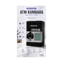 Atm Kumbara Şifreli Elektronik Para Kasası Otomatik Para Çeken Çocuk Kumbarası - 890406185