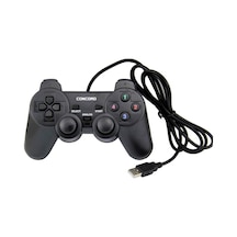 Concord C-850 Bilgisayar Pc Oyun Konsol Gamepad Kolu Titreşimli
