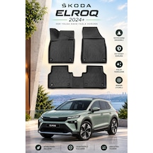 Skoda Elroq 2024+ Aracınıza Özel Üretim Havuzlu Paspas Takımı A+ -mod-