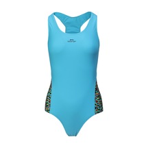 Slazenger SPL RacerBack Kadın Mayo Mavi / Siyah