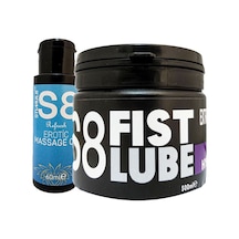 Stimul8 Fist Lube 500ml Big Size Lubrikant + Stimul8 Masaj Yağı 60 Ml