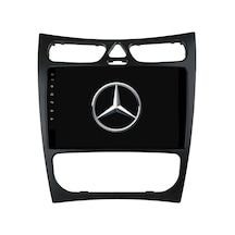 Mercedes Clk Araç Multimedya Android Ekran Carplay Navigasyon Double Teyp 4+64 9" 03-05 Black Fımex 9"
