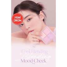 Dasique Karıştırılabilir Renklere Sahip 4 Lü Allık Paleti Blending Mood Cheek 02 Cool Blending 02 Cool Blending